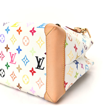 Louis Vuitton Monogram Multicolor Audra White 9 of 10