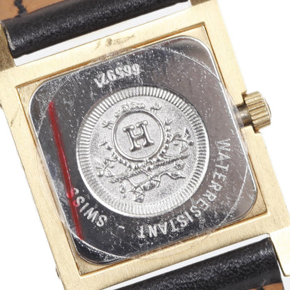 Hermes Stainless Steel Barenia 23mm Medor Quartz Watch Noir 6 of 10