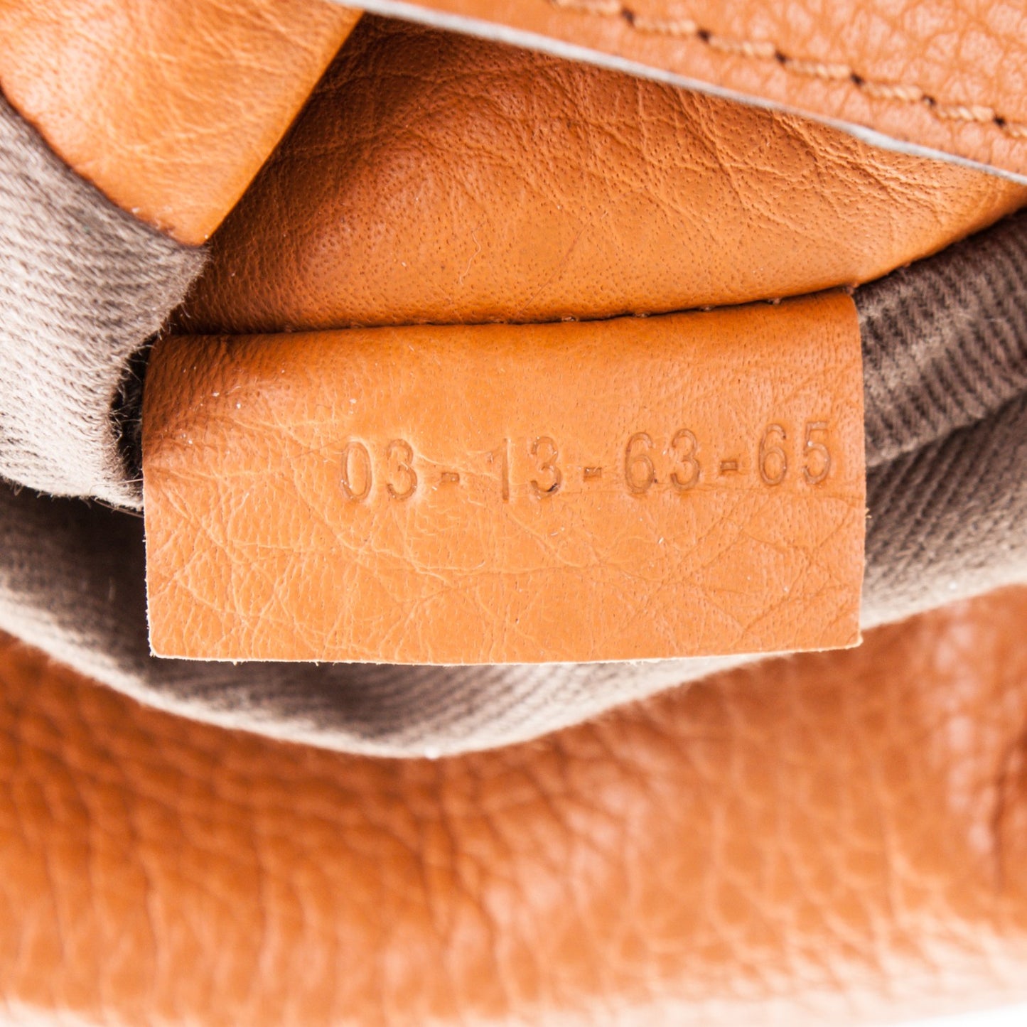 Calfskin Medium Marcie Round Crossbody Bag Tan