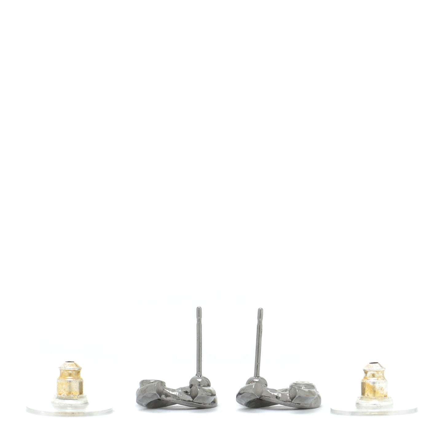 Ruthenium Crystal CC Earrings