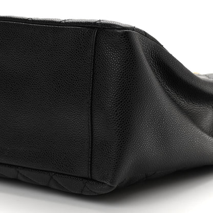 Chanel Caviar Quilted Grand Shopping Tote GST Black 10 of 10