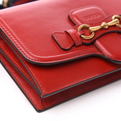 Gucci Calfskin Lady Web Convertible Wallet Hibiscus Red 7 of 9