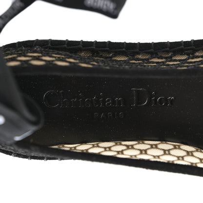 Christian Dior Suede Resille Nicely-D Ballet Flat 35 Black 7 of 8