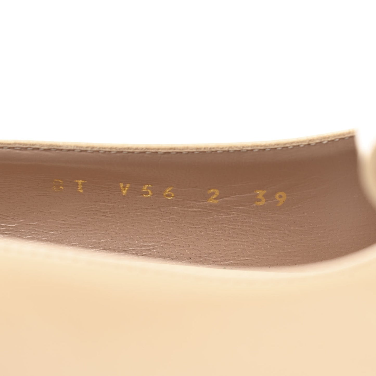 Patent Vlogo Club Block Pumps 39 Beige