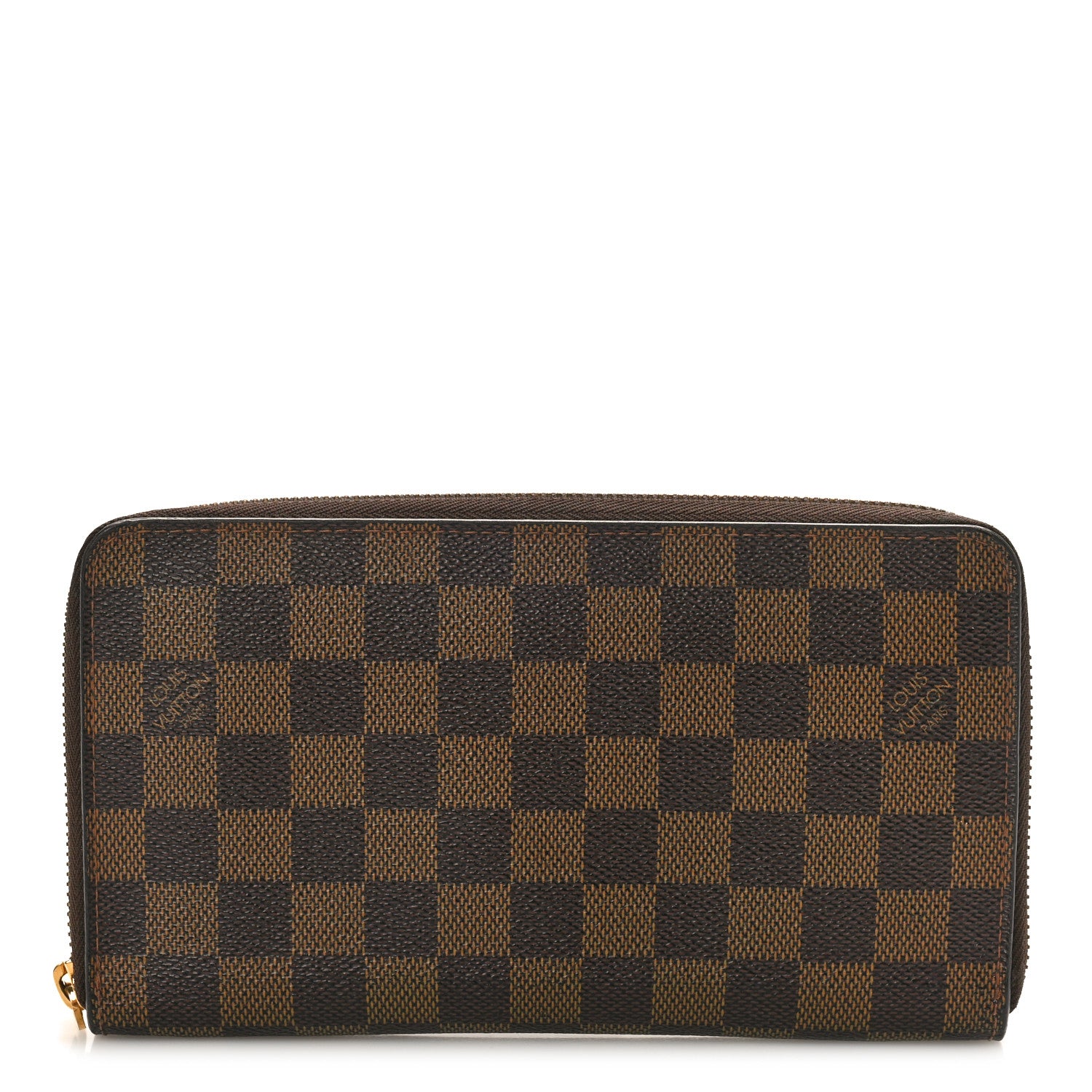 Louis Vuitton Damier Ebene Zippy Organizer Wallet 1 of 8