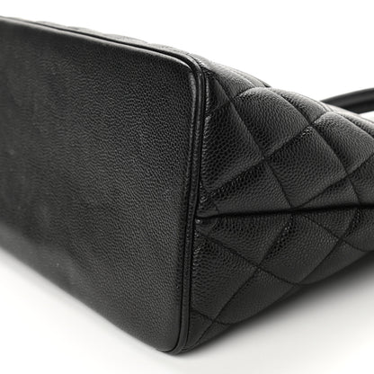 Chanel Caviar Quilted Medallion Tote Black 10 of 10