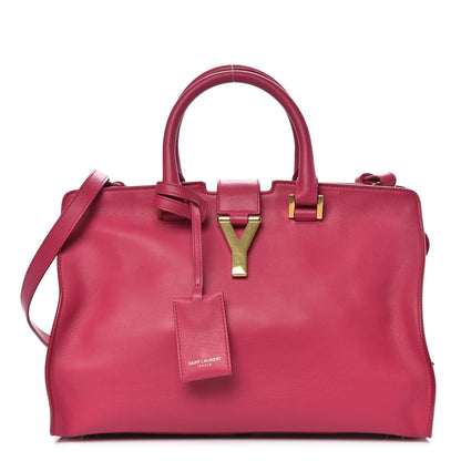 Saint Laurent Calfskin Small Classic Y Cabas Fuchsia 1 of 11