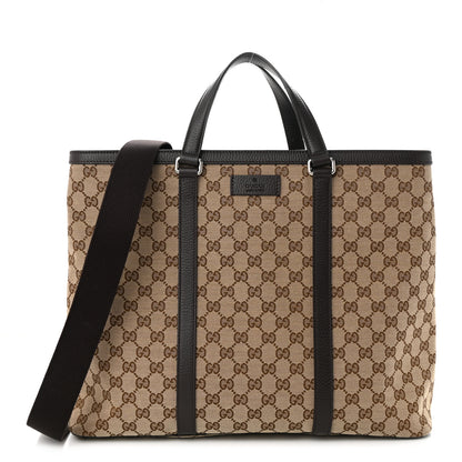 Gucci GG Monogram Large Joy Tote Bag Dark Brown 1 of 11