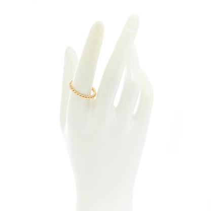 Van Cleef & Arpels 18K Yellow Gold Medium Perlee Ring 58 8.25 2 of 5