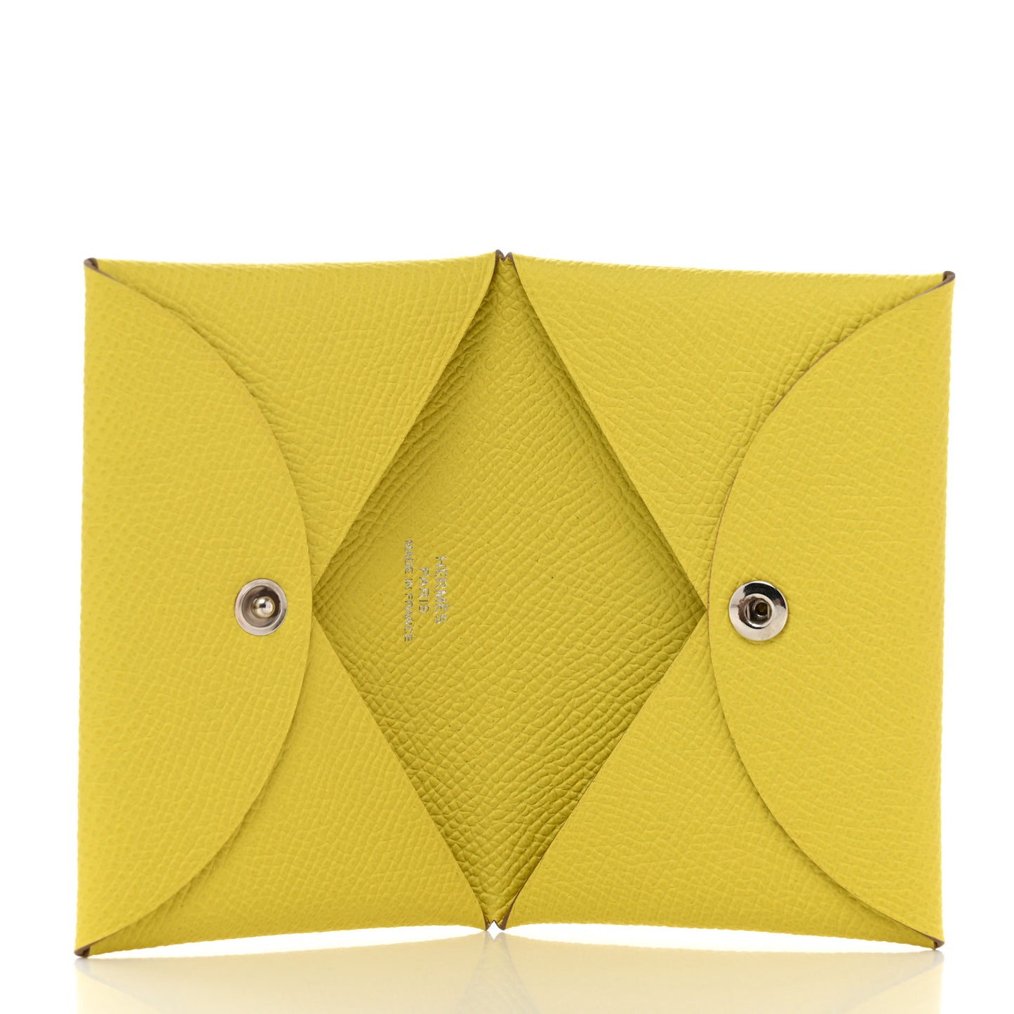 Epsom Calvi Card Case Lime