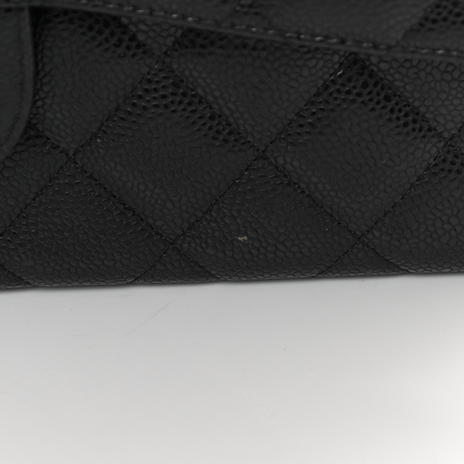 Chanel Caviar Quilted Jumbo Double Flap Black 14 of 14