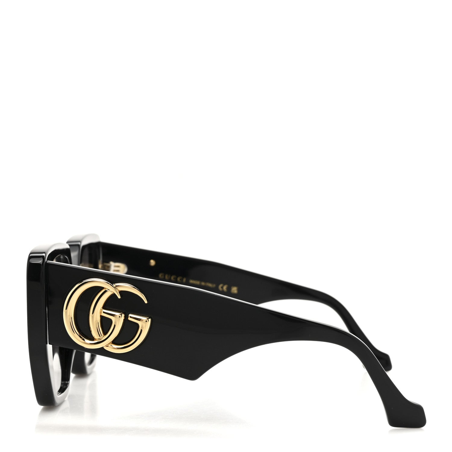 Gucci Acetate Square Frame Sunglasses GG0956S Black 3 of 8
