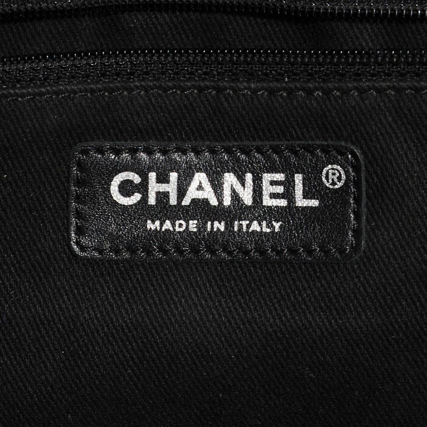 Chanel Caviar Half Moon Large Flap Black 6 of 7