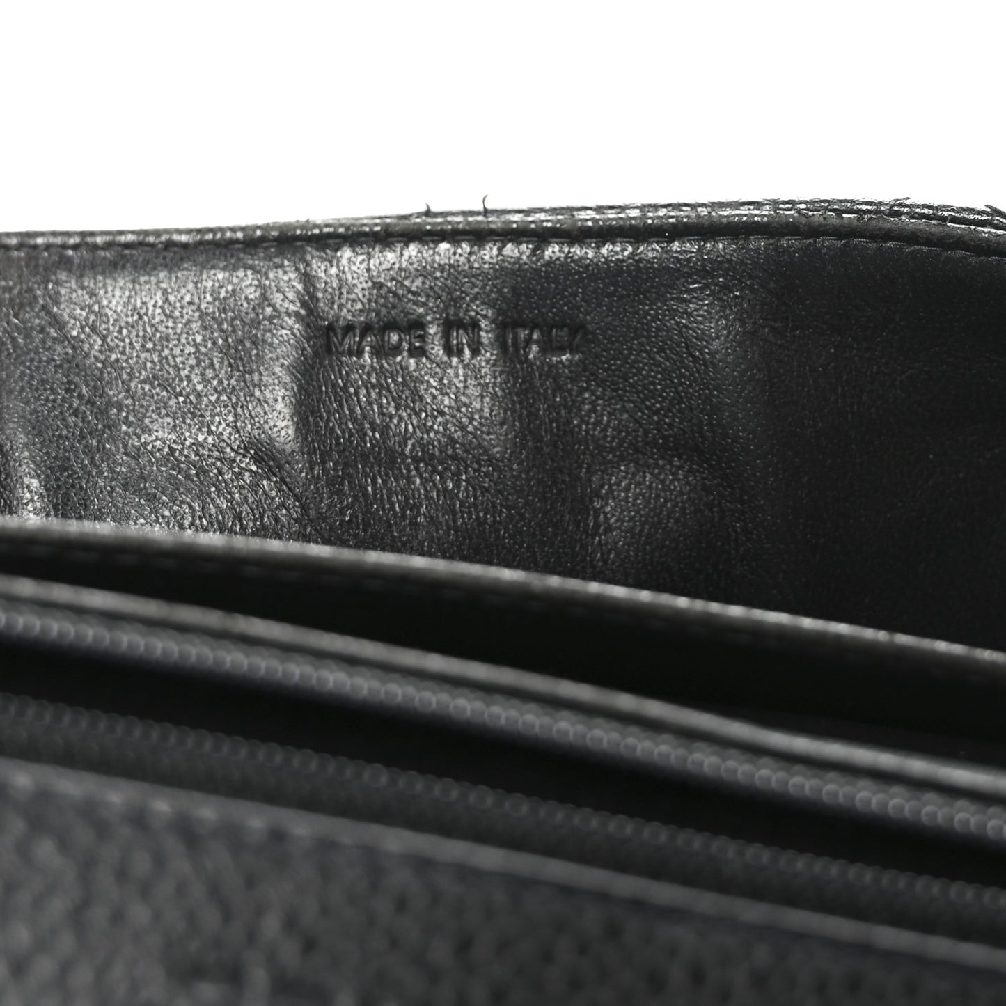 Caviar Quilted Jumbo Single Flap Black