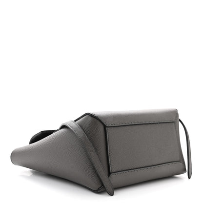 Celine Grained Calfskin Nano Belt Bag Grey 4 of 12
