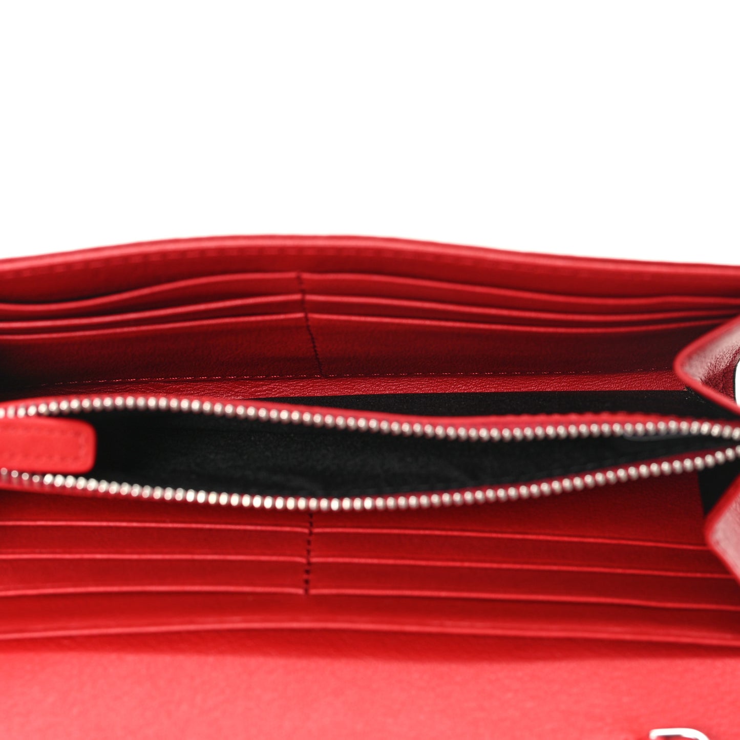 Visetos Large Patricia Wallet On Chain Black