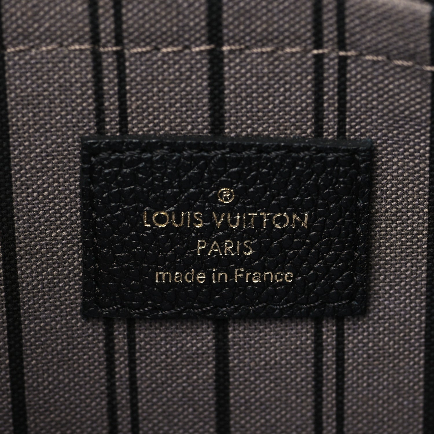 Louis Vuitton Empreinte Mazarine MM Black 6 of 6