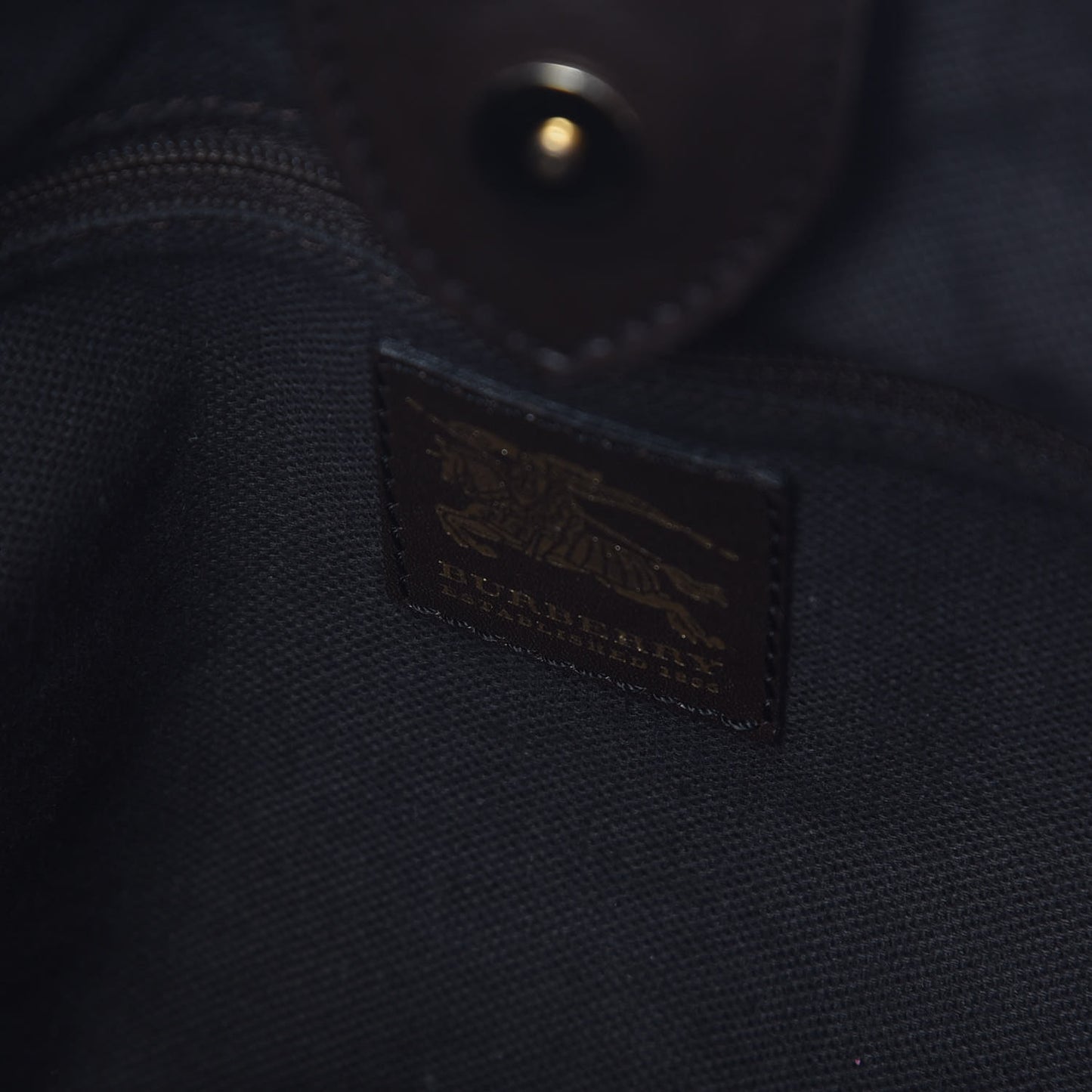 Haymarket Check Small Northfield Tote Chocolate