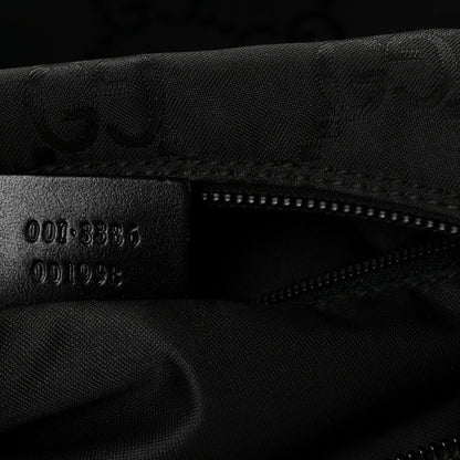 Gucci Nylon Hobo Monogram Small  Black 7 of 11