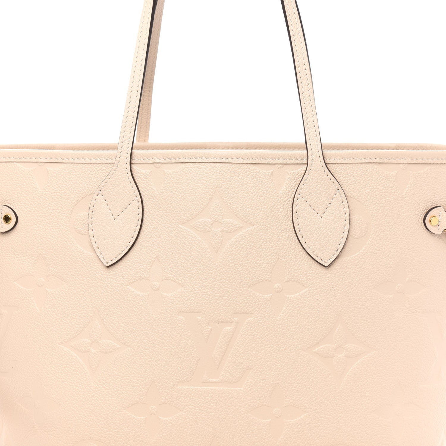 Louis Vuitton Empreinte Monogram Giant Neverfull MM Cream 13 of 13