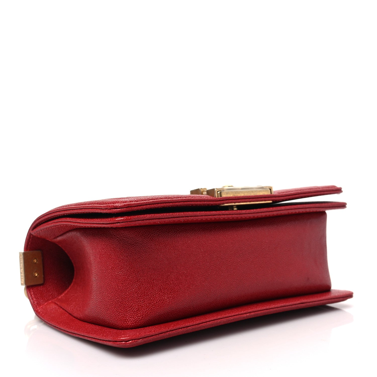 Chanel Caviar Quilted Small Boy Flap Red 4 of 8