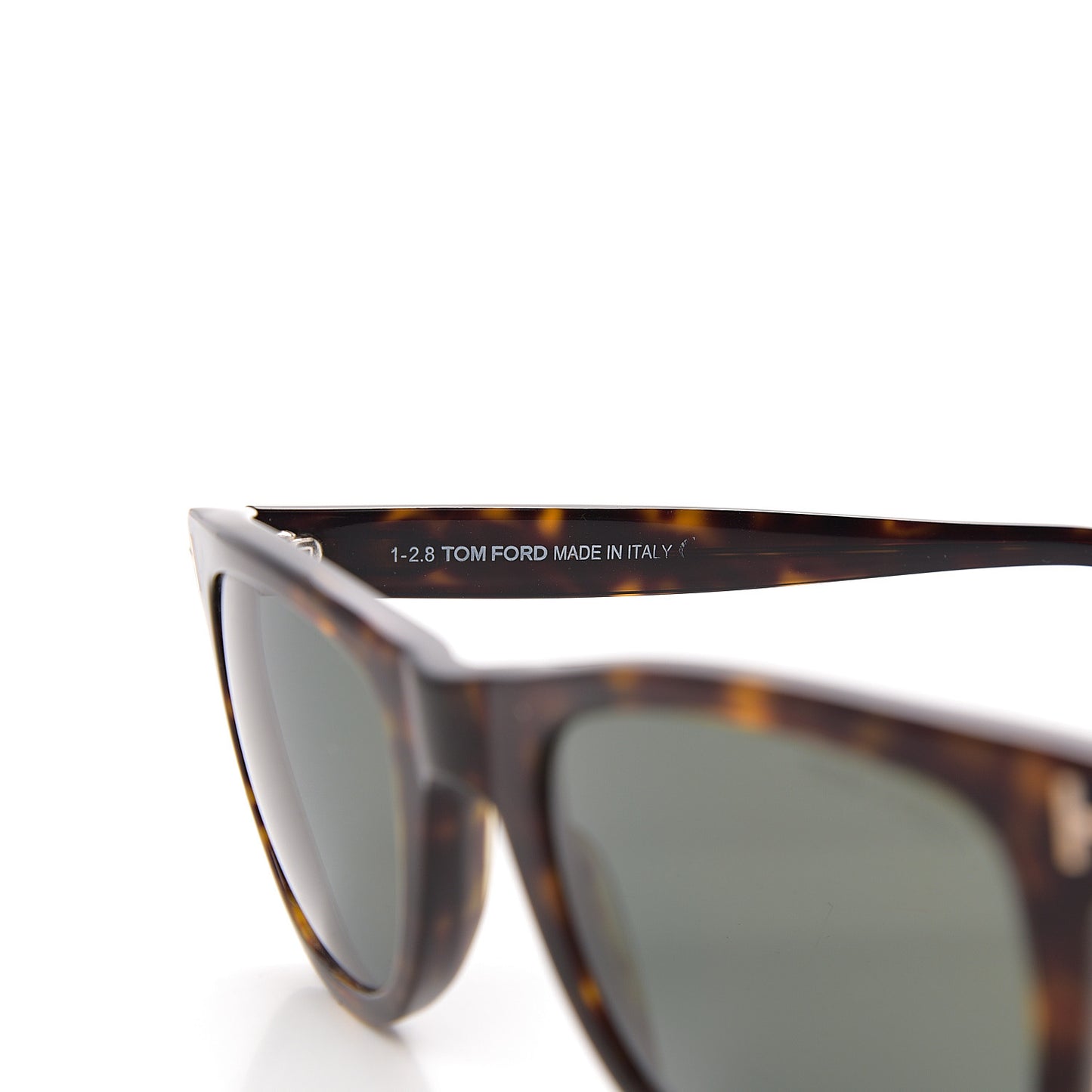 Polarized Leo Square Sunglasses TF336 Havana