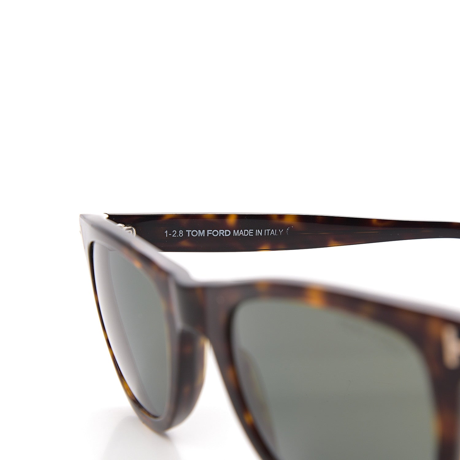 Tom Ford Polarized Leo Square Sunglasses TF336 Havana 6 of 8