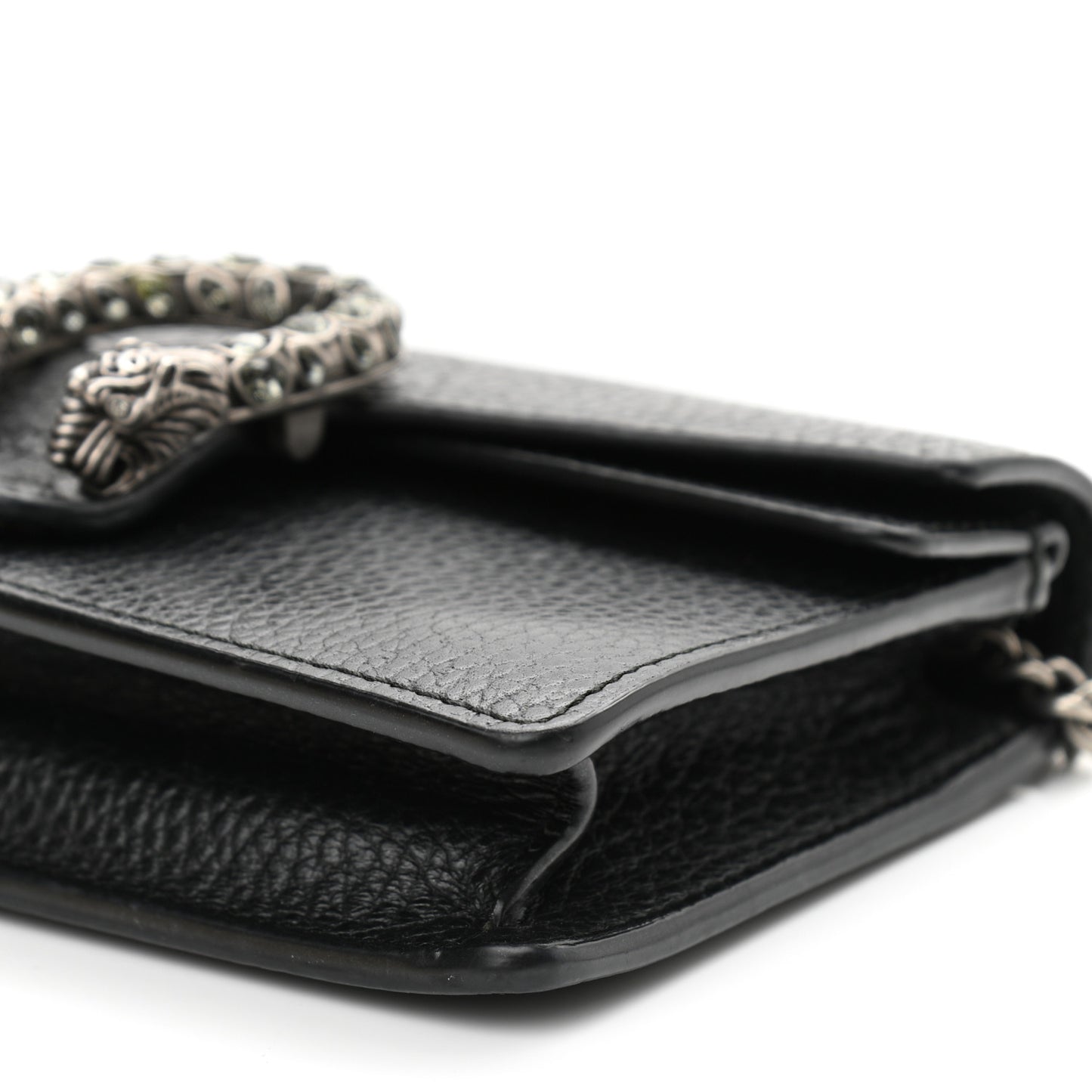 Calfskin Super Mini Dionysus Shoulder Bag Black