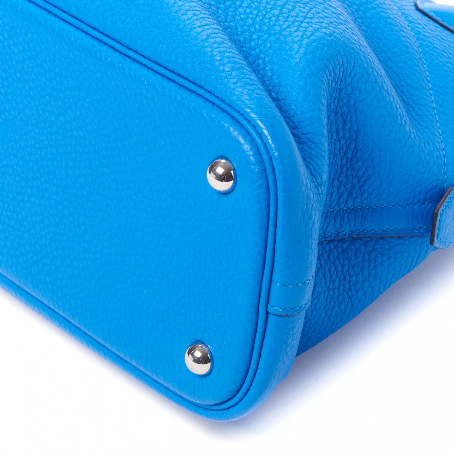 Hermes Taurillon Clemence Bolide 31 Bleu Hydra 4 of 7