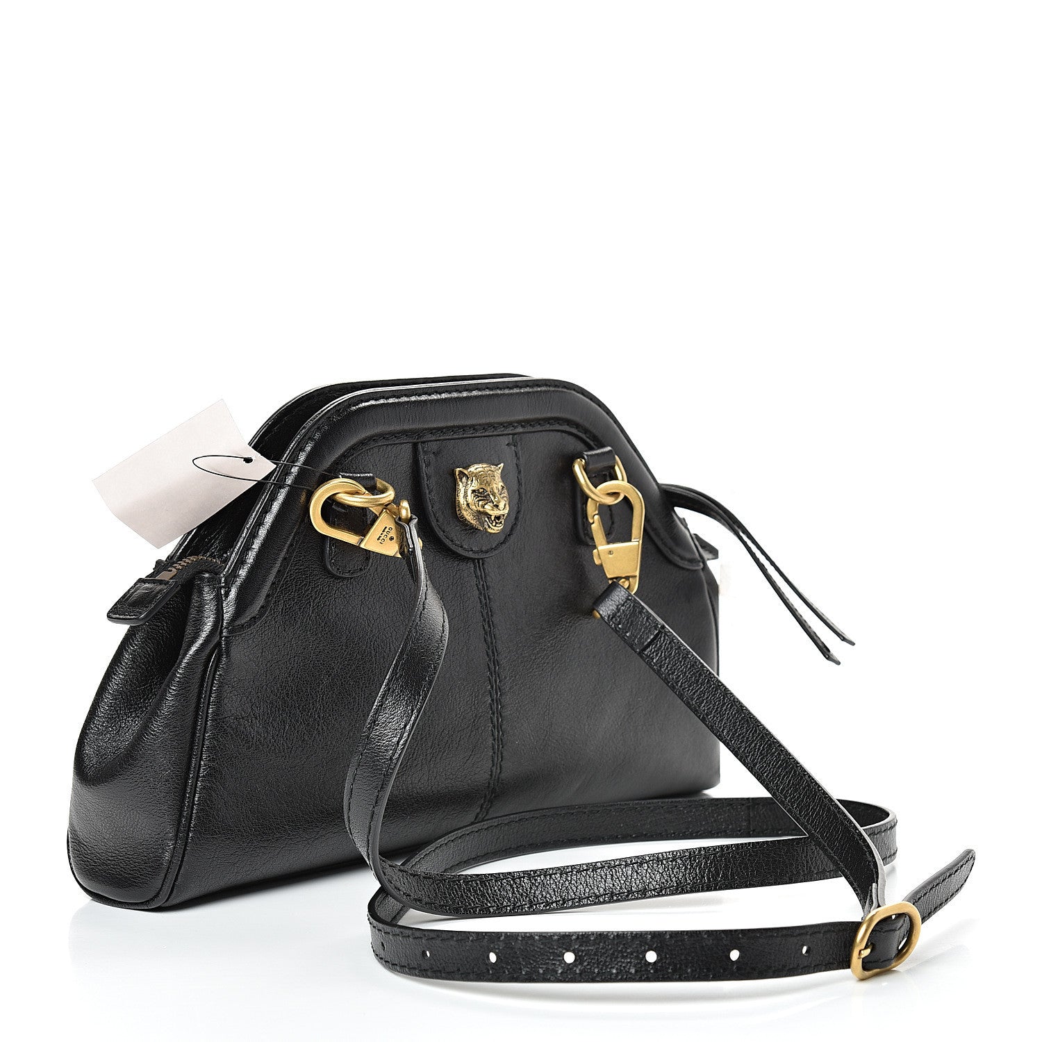 Gucci Calfskin Small Re(Belle) Crossbody Bag Black 2 of 10