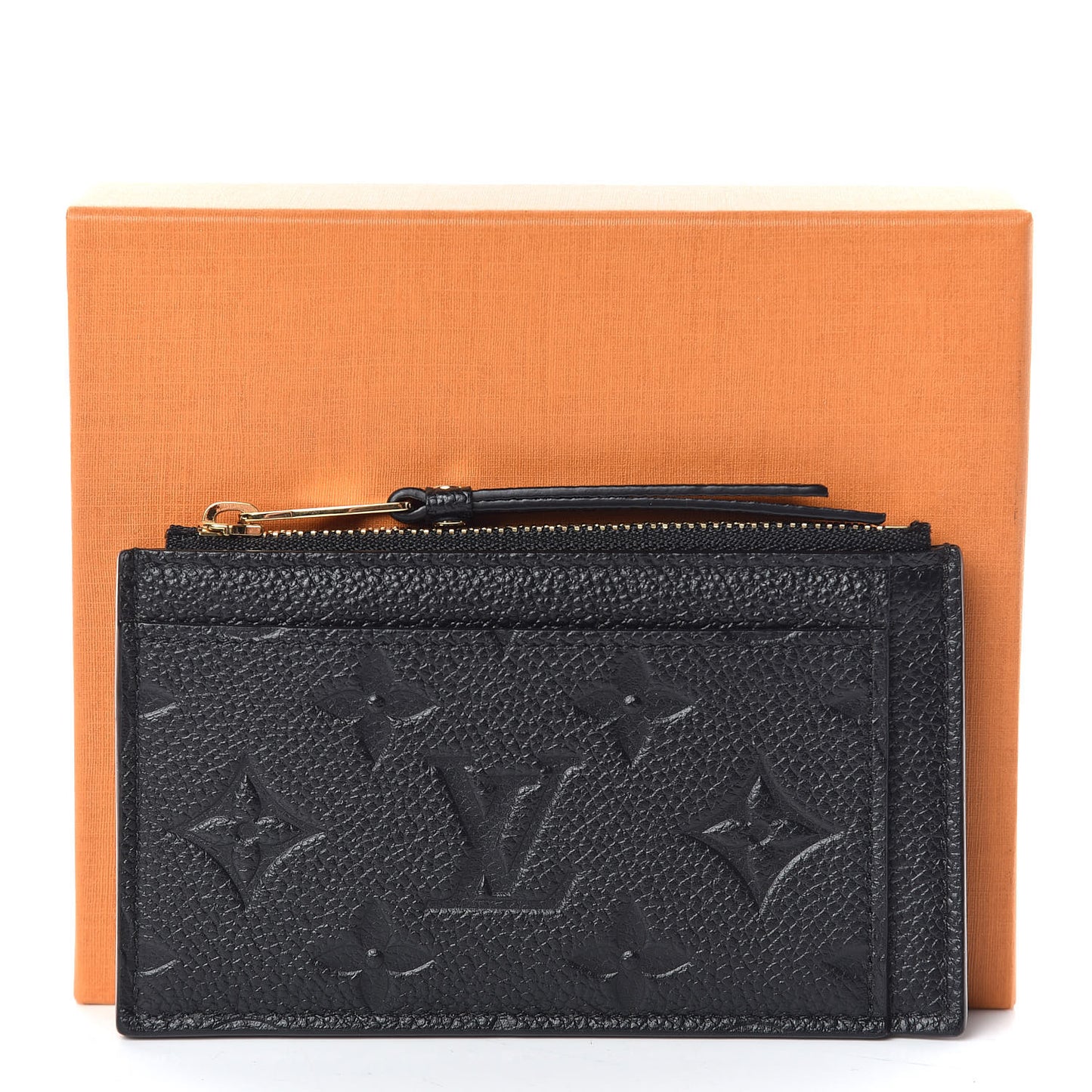 Empreinte Zipper Card Holder Black