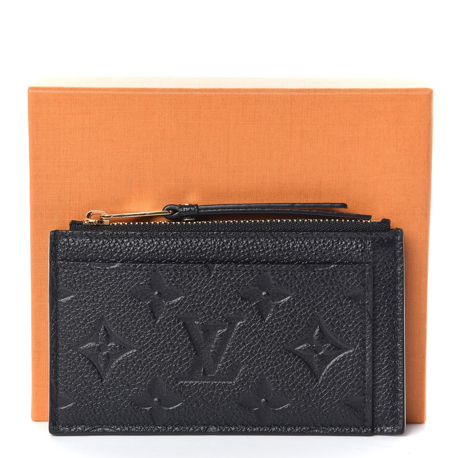 Louis Vuitton Empreinte Zipper Card Holder Black 8 of 8