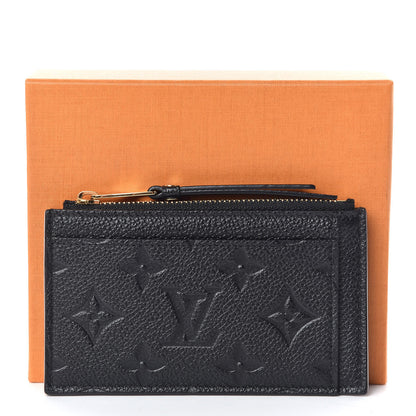 Louis Vuitton Empreinte Zipper Card Holder Black 8 of 8