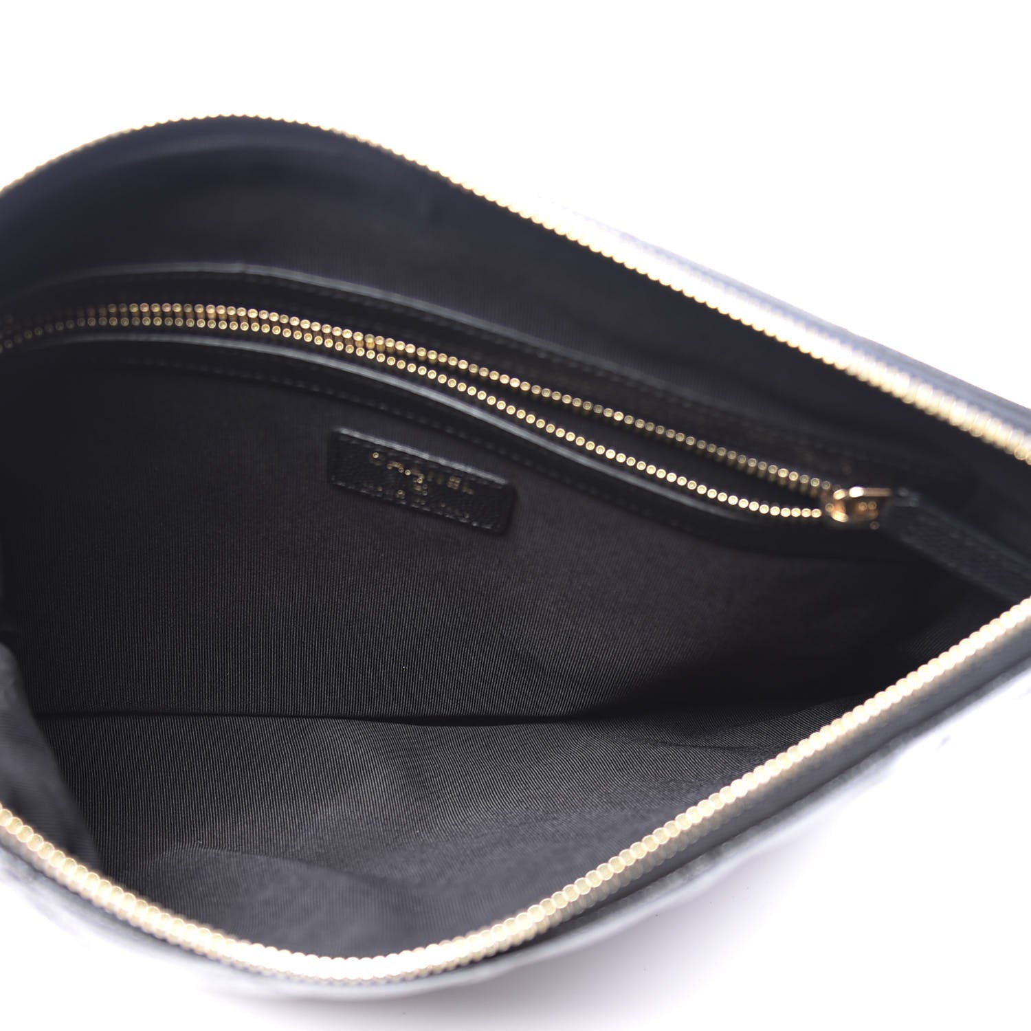 Chanel Caviar Quilted Medium Cosmetic Case Black 4 of 9