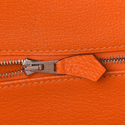 Hermes Togo Birkin 35 Orange 17 of 34