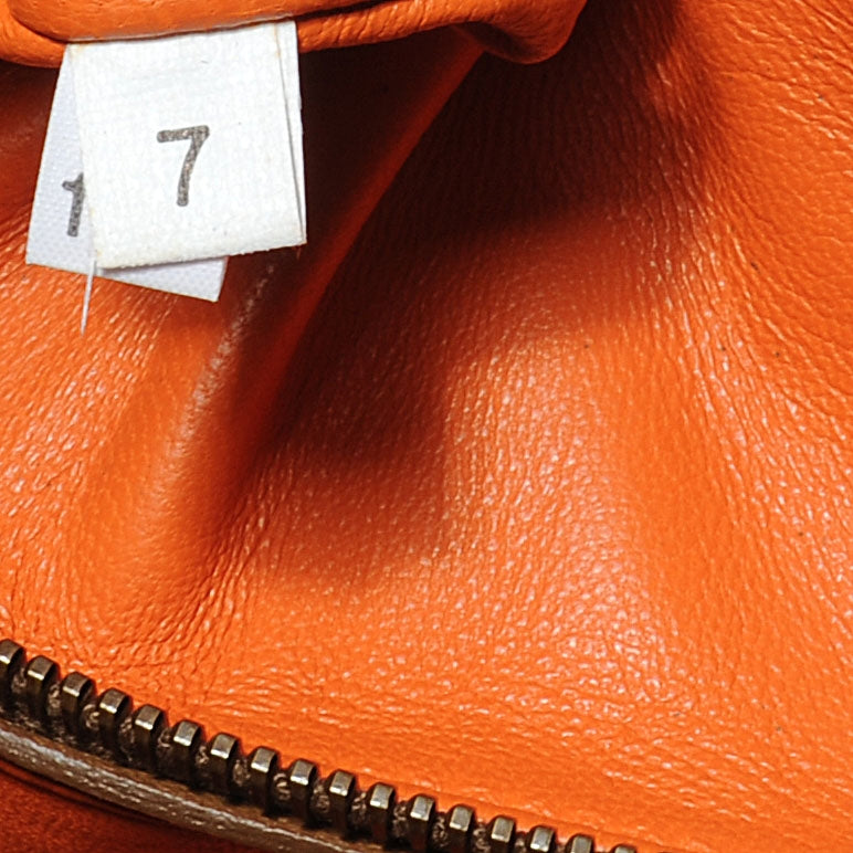Cervo Deerskin Fringe Hobo Cammello