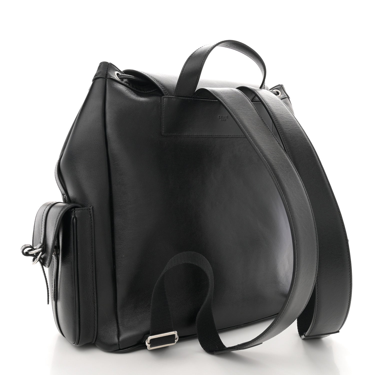 Celine Calfskin Large Backpack Black 3 of 16