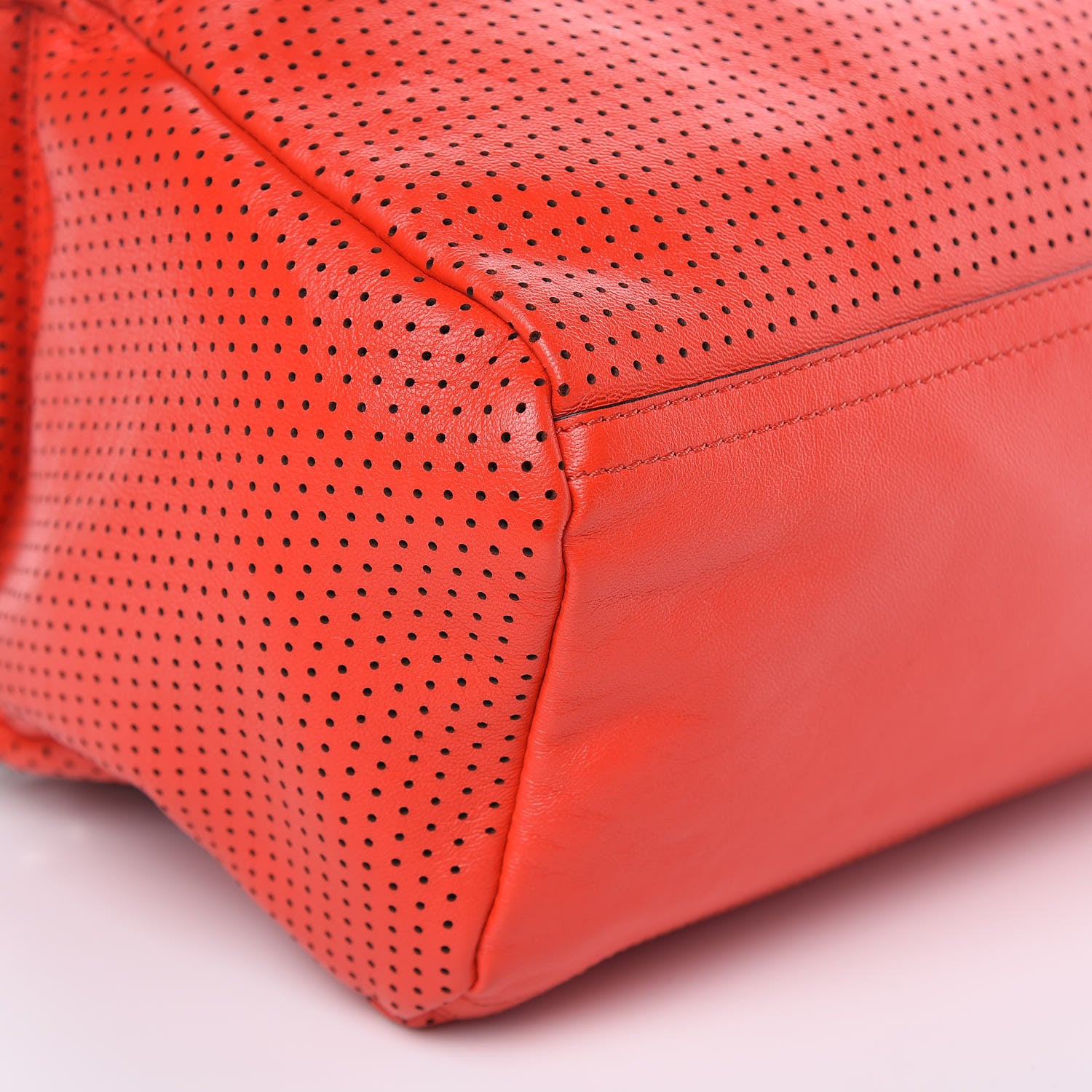 Givenchy Lambskin Perforated Small Pandora Pop Red 8 of 9