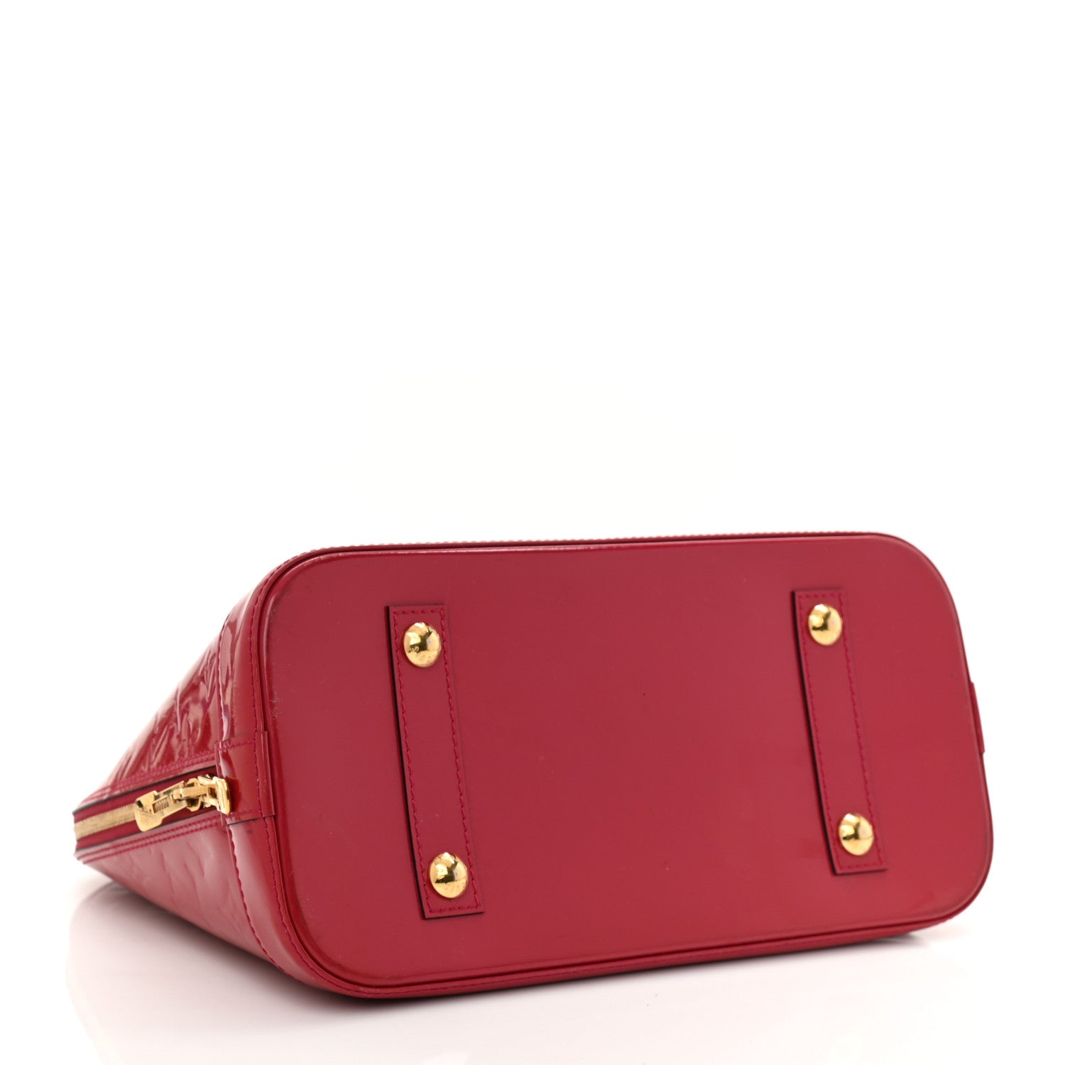 Louis Vuitton Vernis Alma MM Pomme D'Amour 4 of 10