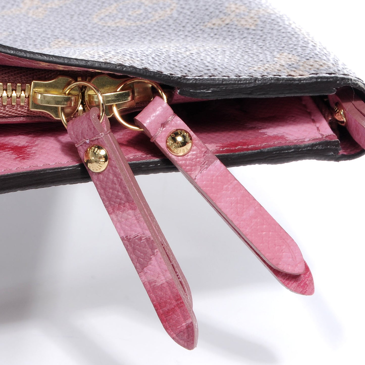 Monogram Articles de Voyage Ikat Insolite Wallet Rose Velours