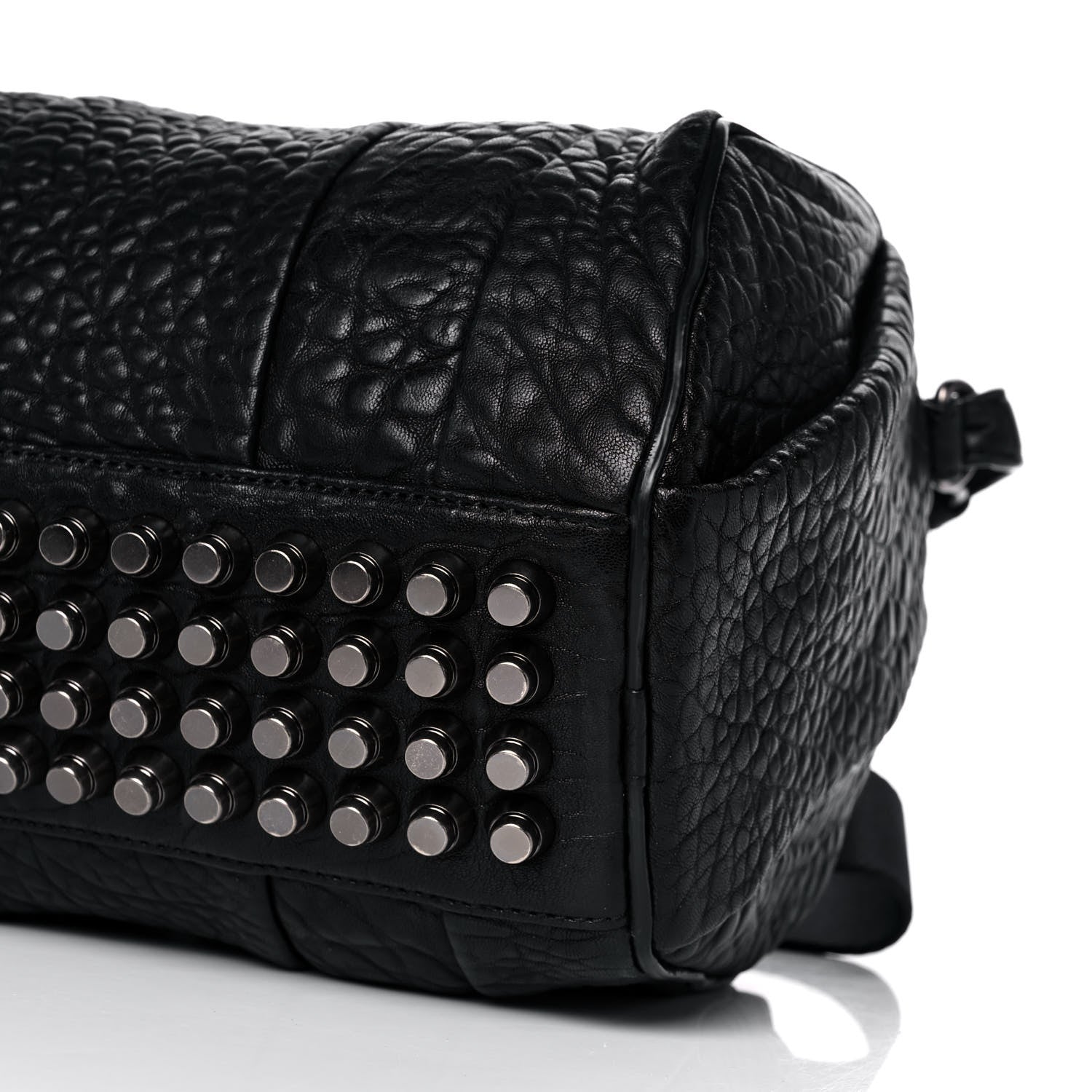 Alexander Wang Pebbled Lambskin Mini Rockie Rhodium Hardware 9 of 11