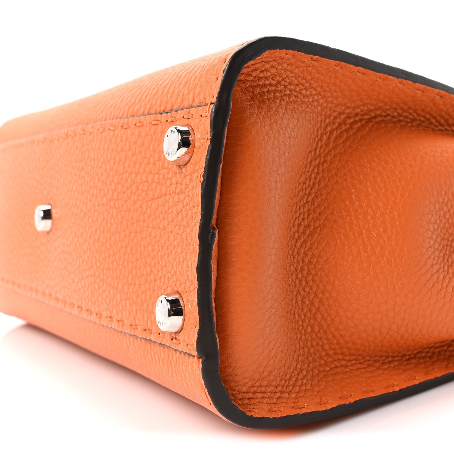 Fendi Cuoio Romano Selleria Bi-Color Medium Peekaboo Iconic