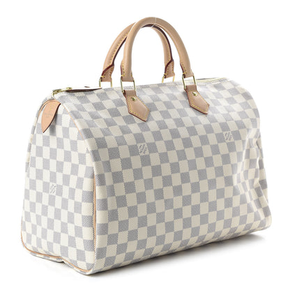 Louis Vuitton Damier Azur Speedy 35 2 of 10