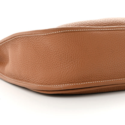 Hermes Taurillon Clemence Evelyne III GM Gold 8 of 10