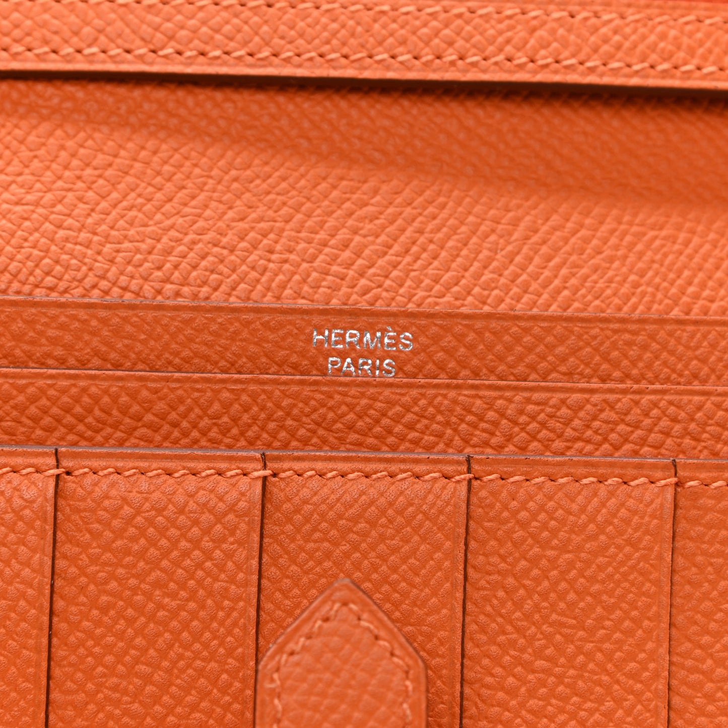 Epsom Bearn Gusset Wallet Orange