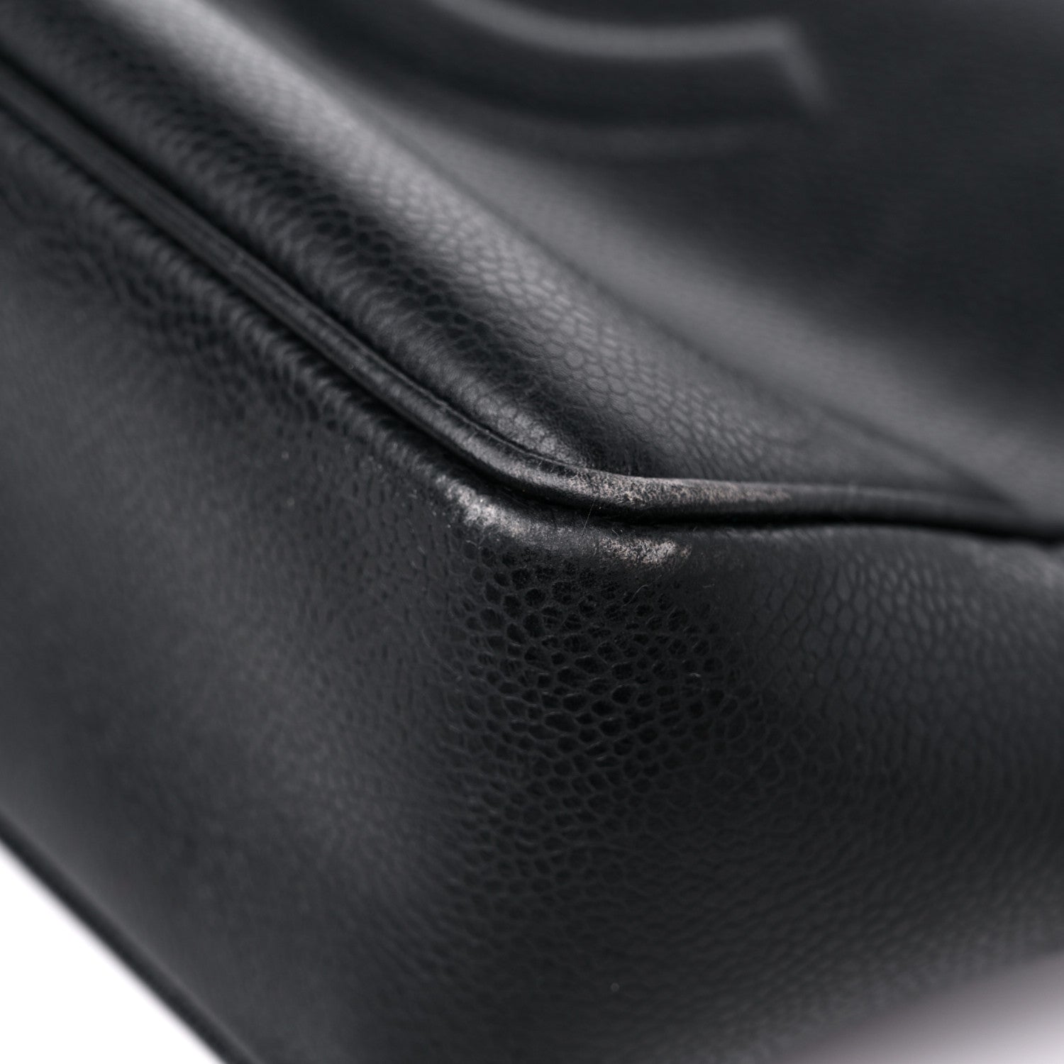 Chanel Caviar CC Shoulder Bag Black 10 of 19