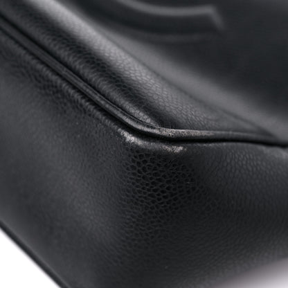 Chanel Caviar CC Shoulder Bag Black 10 of 19