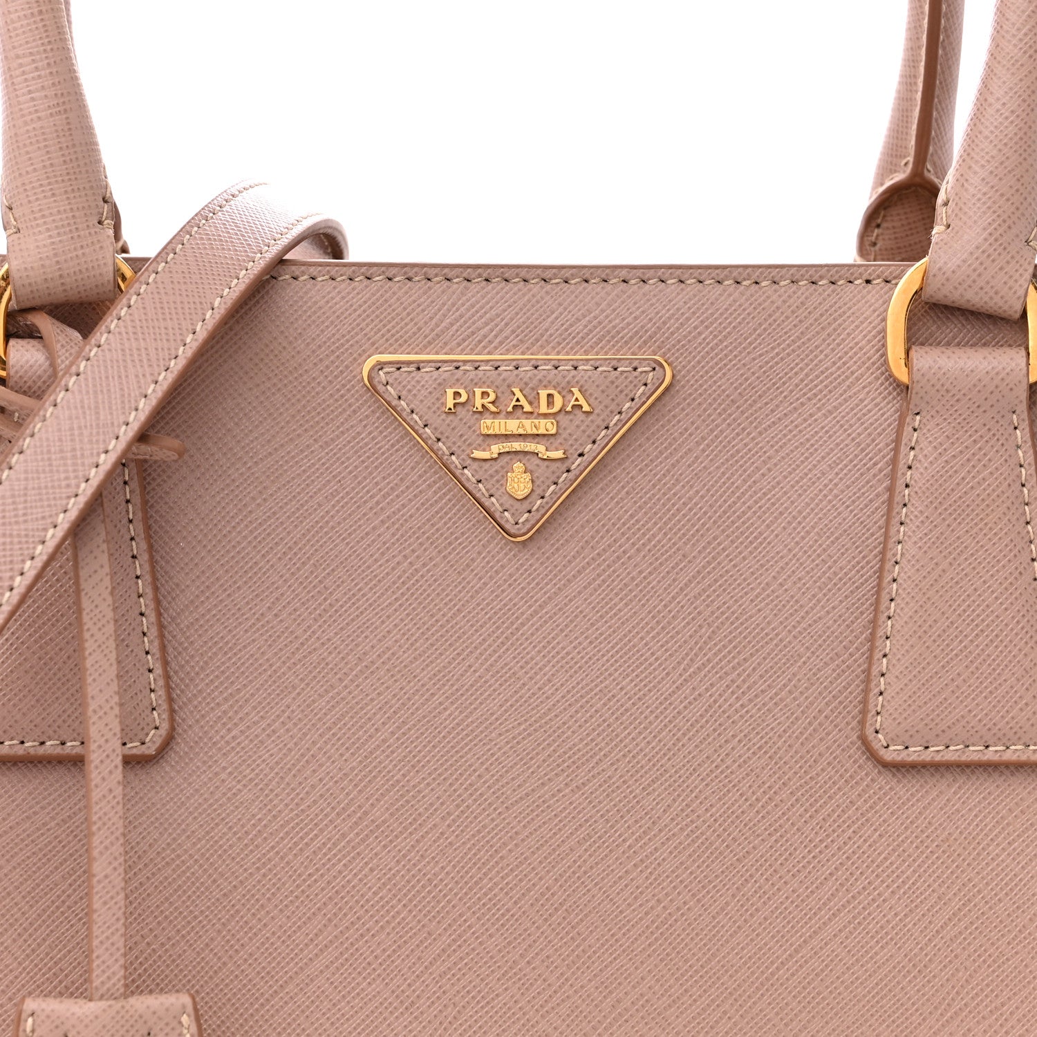 Prada Saffiano Lux Medium Tote Cammeo 8 of 13