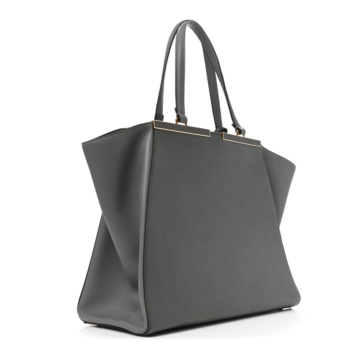Vitello Elite Large 3Jours Tote Grigio
