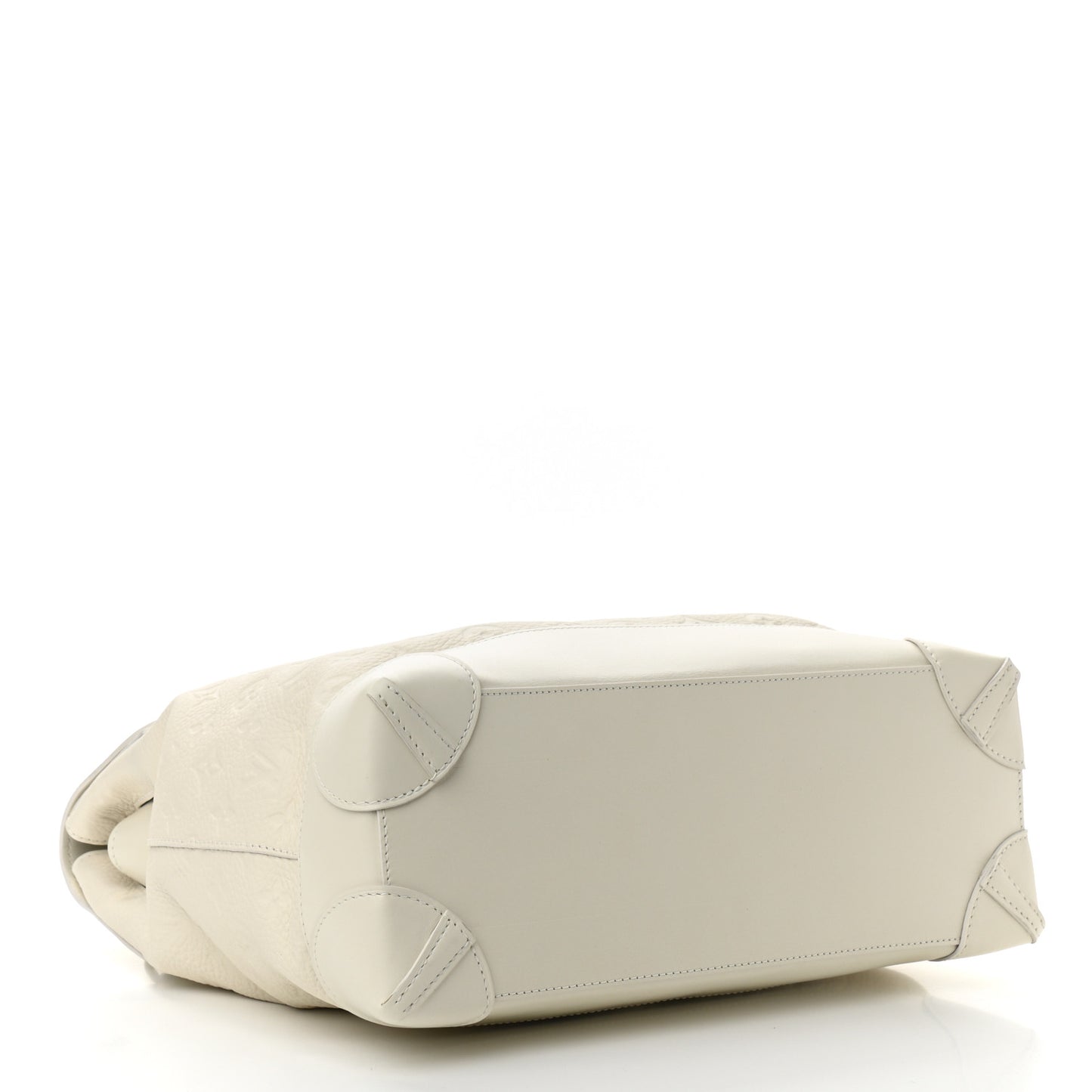 Taurillon Monogram Steamer PM White